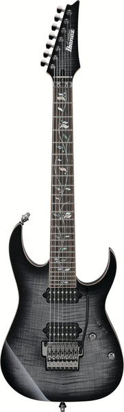 Đàn Guitar Điện 7-dây Ibanez J Custom RG8527 w/Case, Black Rutile