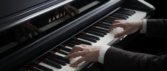 bàn phím Grand Feel II được CA67 Concert Artist sử dụng kết hợp các vật liệu, chuyển động và cơ chế thực tế để tái tạo cảm giác đặc biệt của những cây đại dương cầm