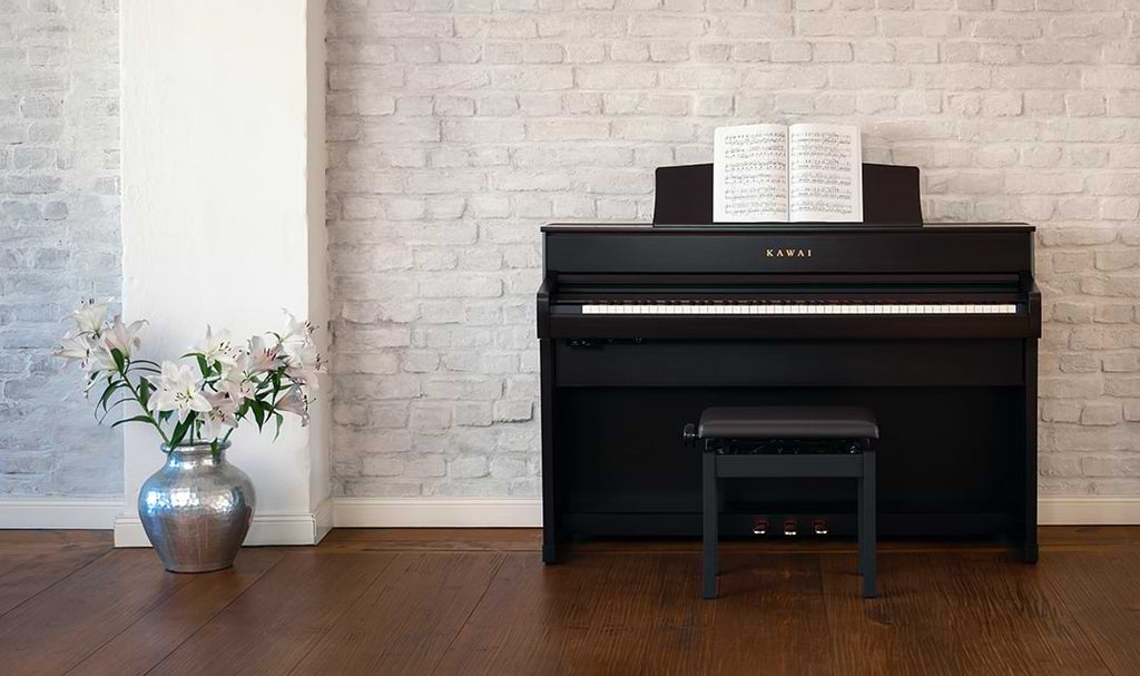 Tủ đàn piano thẳng đứng chất lượng cao cấp trên Kawai CA701