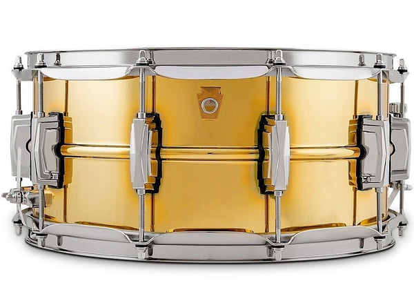 Trống Snare Ludwig LB403 14"x6.5" Super Brass