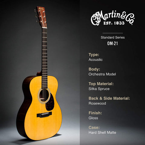 Martin OM-21 Standard Series w/Case
