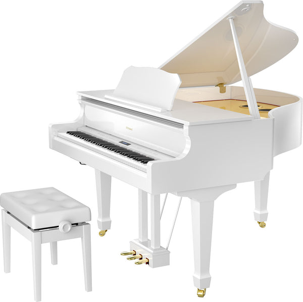 Đàn Grand Piano Roland GP609 màu Polished White