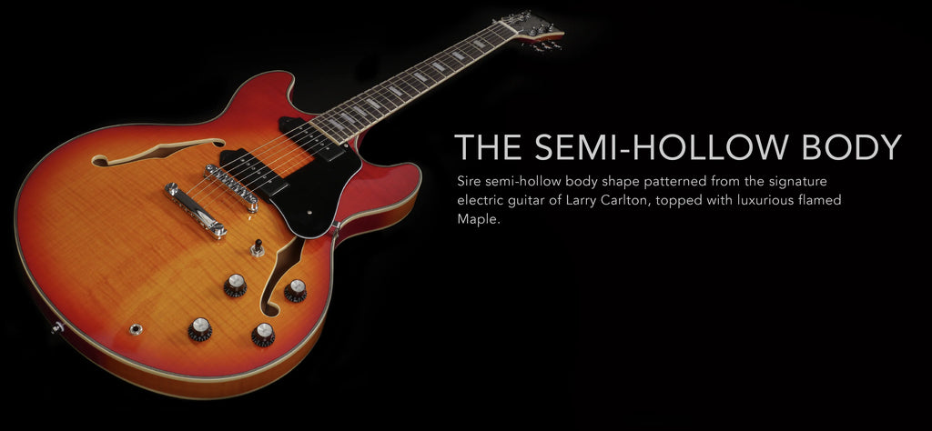 Đàn Guitar Điện Semi-Hollow Sire Larry Carlton H7V