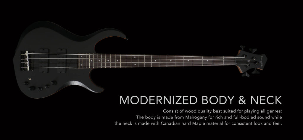 Sire Marcus Miller M2 2nd Generation modenized cho neck và body