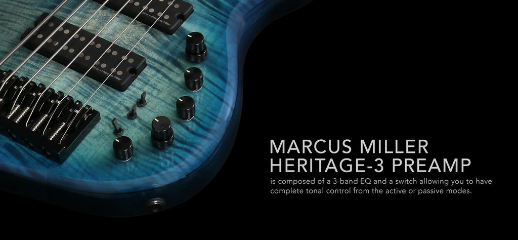 Sire Marcus Miller M7 2nd Generation có preamp Marcus Miller Heritage-3