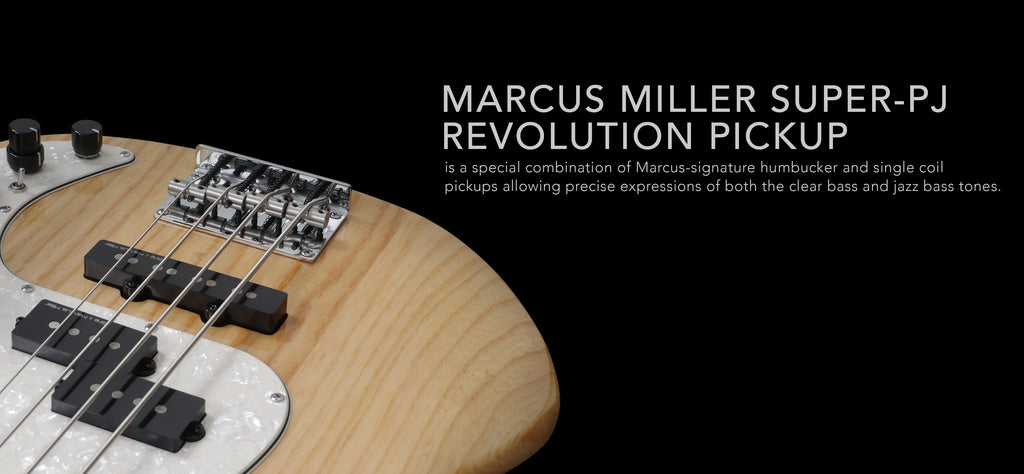 Sire Marcus Miller P7 2nd Generation Alder có bộ thu âm preamp Marcus Miller Heritage-3