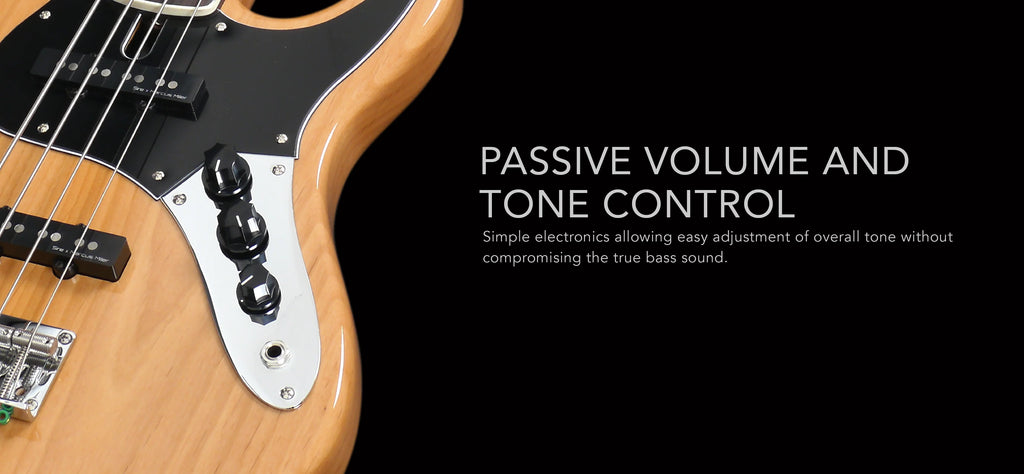 Sire Marcus Miller V5 24 Fret được sử dụng pickup passive 2 núm điều khiển tone và volume