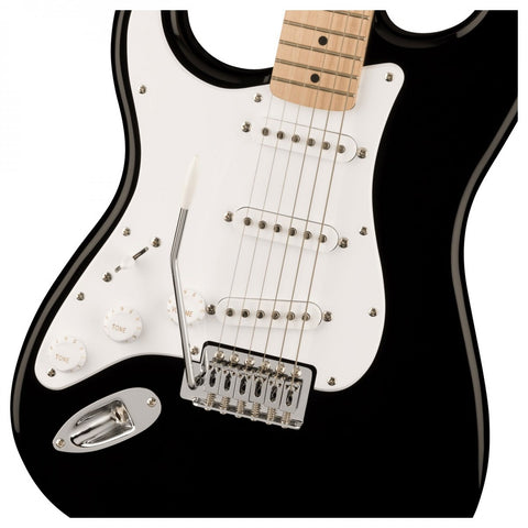 Squier Sonic Stratocaster Left-Handed, Black w/Maple Fingerboard