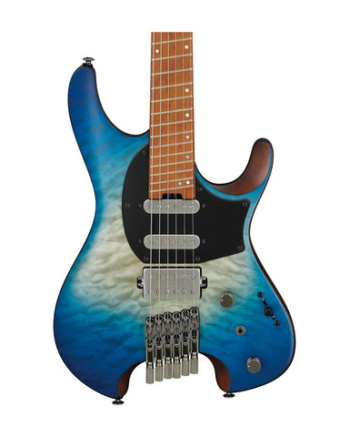 Đàn Guitar Điện Ibanez Standard QX54QM w/Bag, Blue Sphere Burst Matte