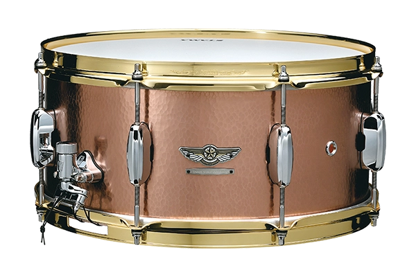 Trống Snare Tama Star Reserve Hand Hammered Copper TCS1465H 14"x6.5"