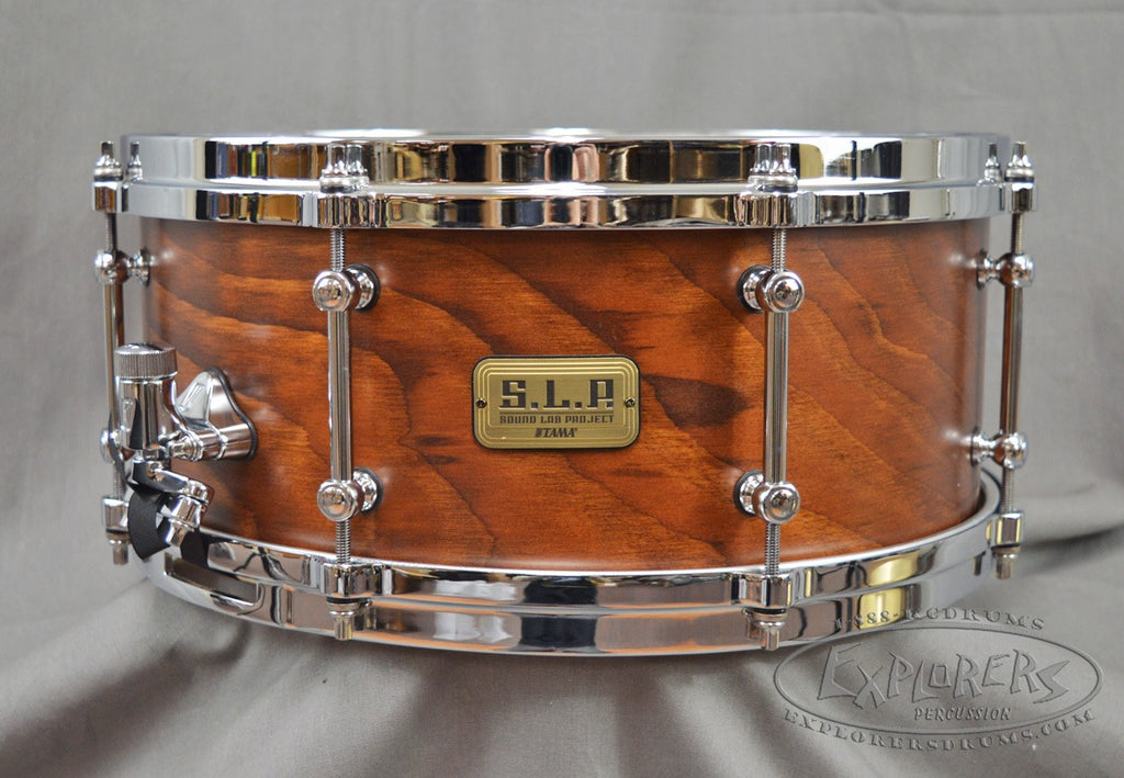 Tama Snare Drum S.L.P. Series 6x14 Fat Spruce 8 Ply Shell