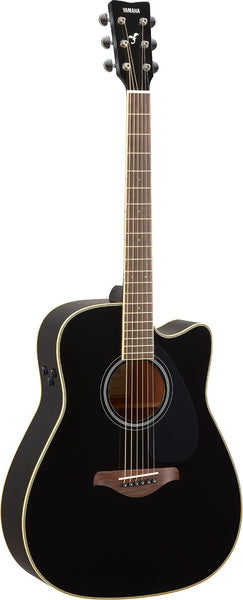 Đàn Guitar Acoustic Yamaha FGC-TA TransAcoustic, Black