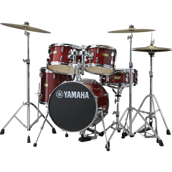 Trống Cơ Acoustic Yamaha Manu Katche Junior Kit màu Cranberry Red