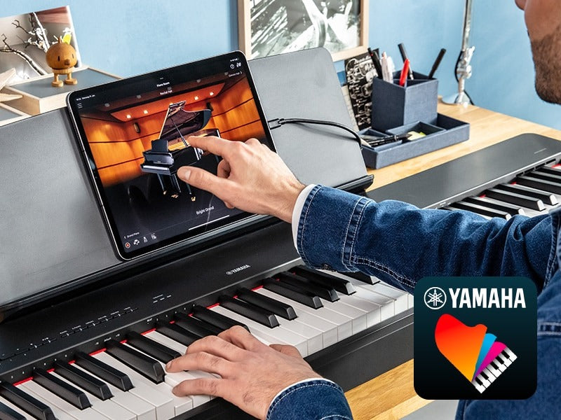 Sử dụng các tính năng của nhạc cụ dễ dàng hơn từ ứng dụng trên Yamaha P-225