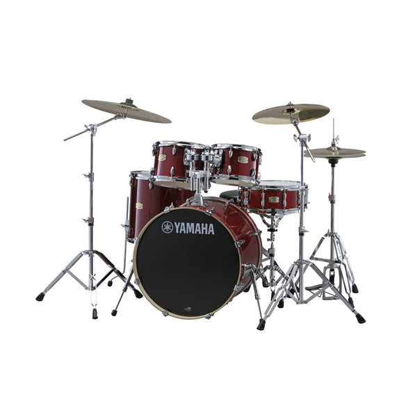 Trống Cơ Acoustic Yamaha Stage Custom Birch màu Cranberry Red