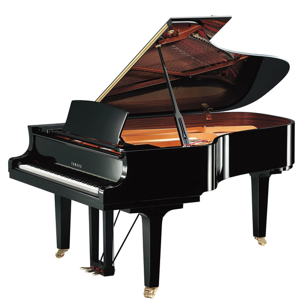 Yamaha C6X Grand Piano, Polished Ebony