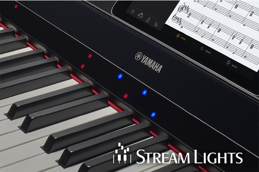 Stream Light - Đèn đỏ và xanh trên các phím đàn chỉ cho bạn cần chơi phím nào và khi nào chơi trên Yamaha P-S500