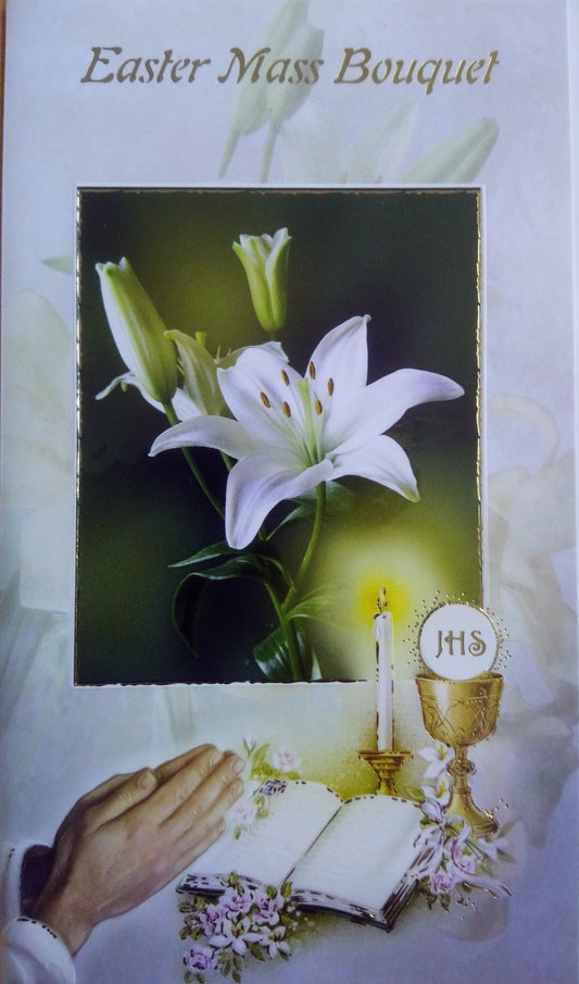Easter Mass Bouquet Card (8591/2)