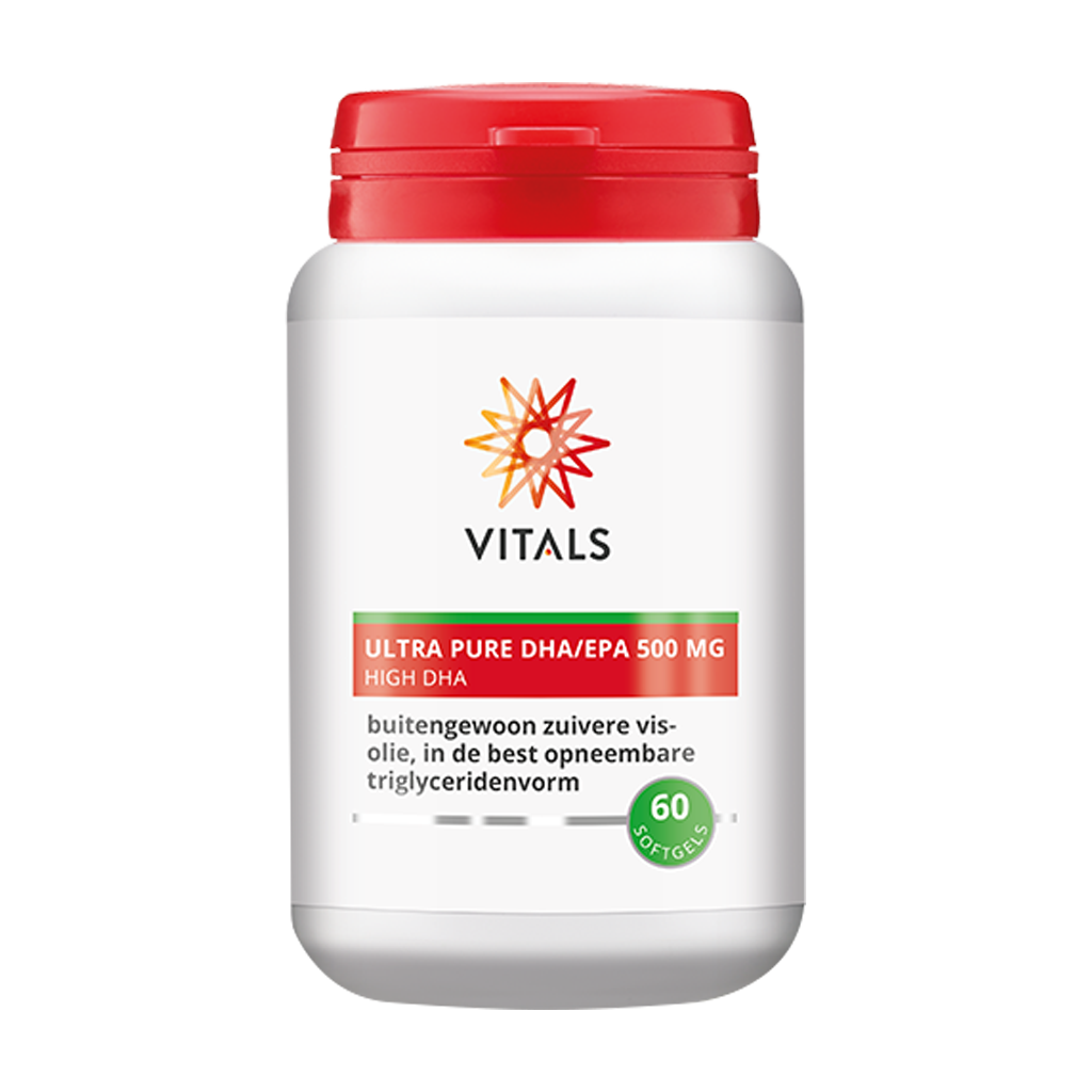Vitals Ultra Pure DHA EPA 500 mg æske
