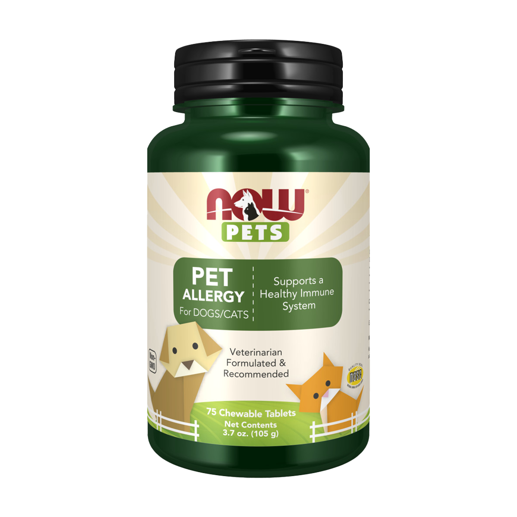 now pet health pet allergy 75 tabletter 1