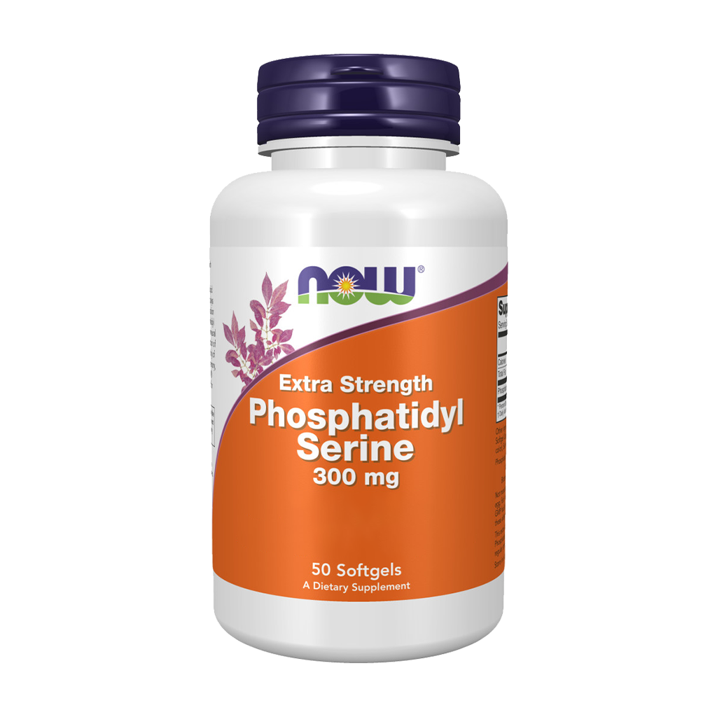 NOW Foods Phosphatidyl Serine 300 mg (50 softgels) Forsiden