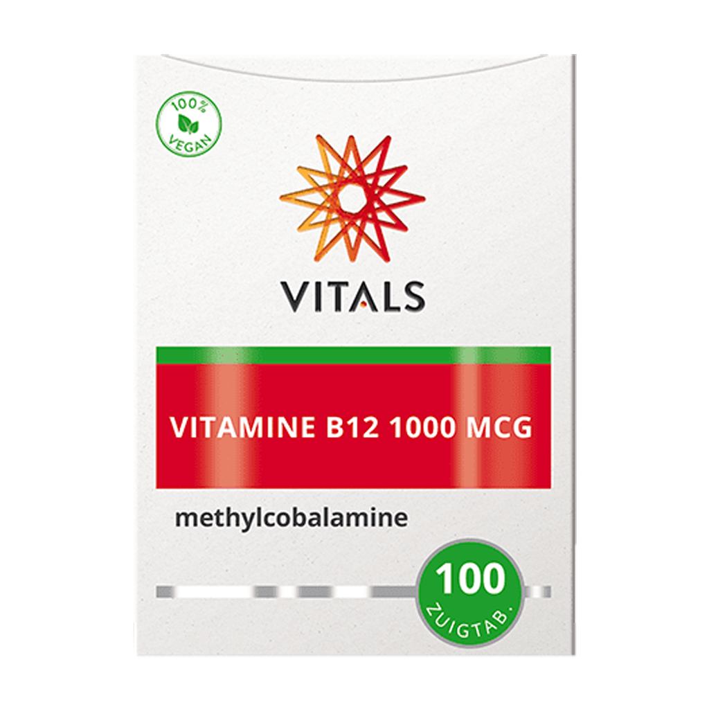 Vitals Vitaminer B12 1000 mcg pakning