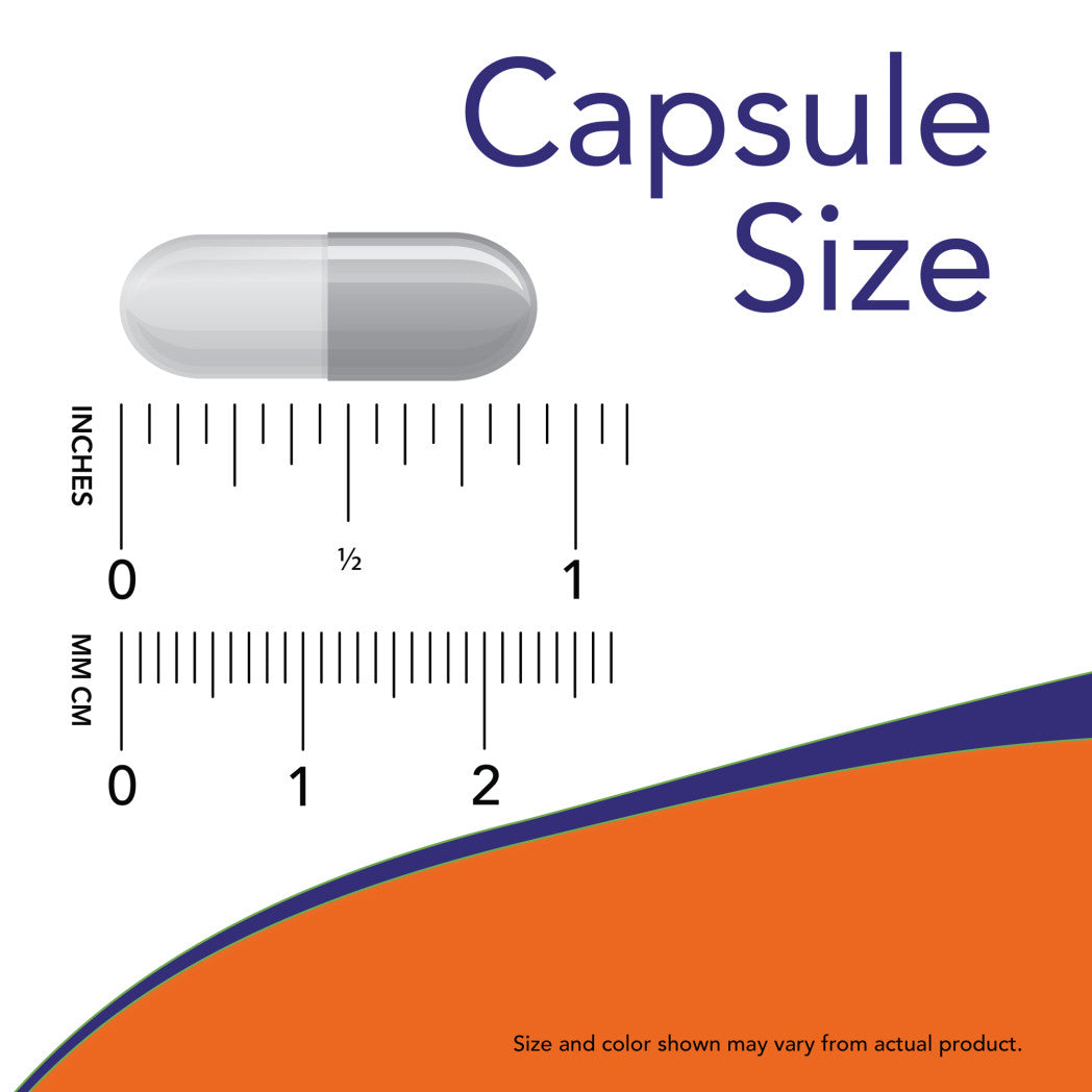 NOW Foods Rhodiola 500 mg 60 kapsler kapsel format