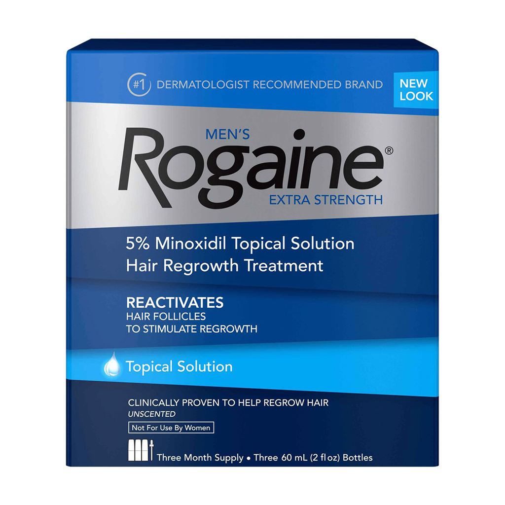 rogaine minoxidil 5% lotion for men 3 months supply 1