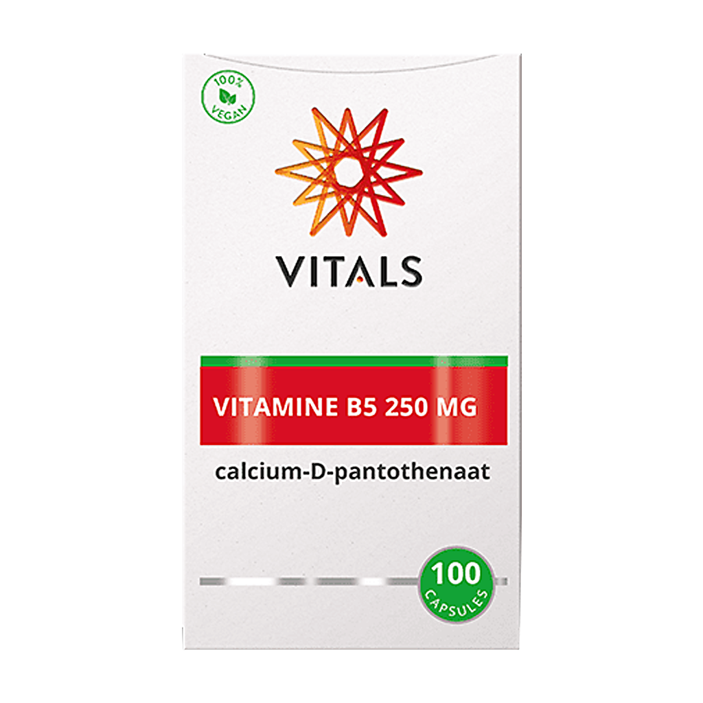Vitals Vitamin B5 250 mg pakke