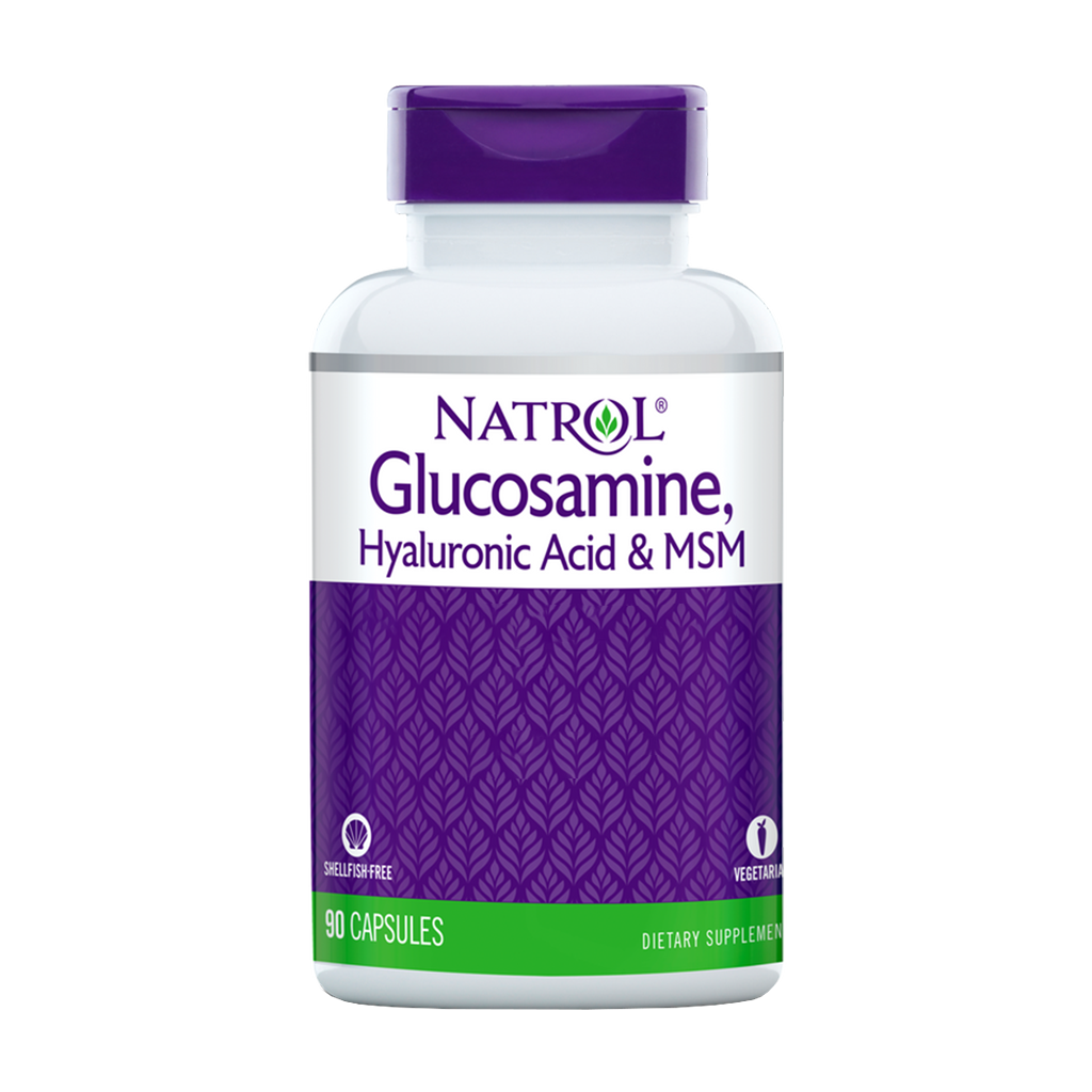 natrol glucosamin hyaluronsyre msm 90 kapsler 1