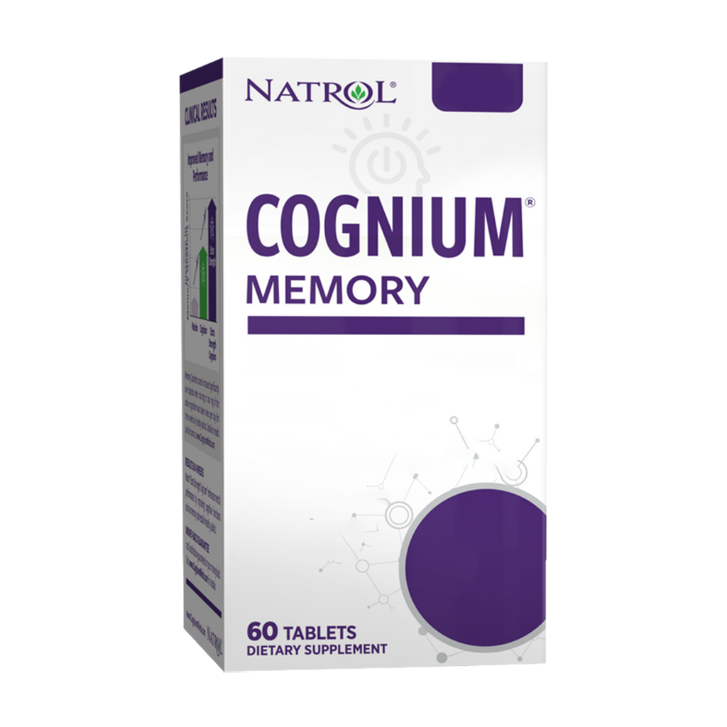 natrol cognium memory ekstra styrke 200 mg 60 tabletter 1