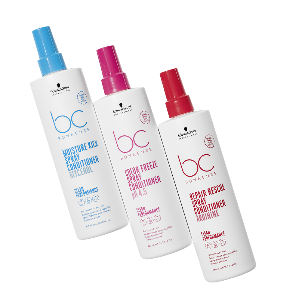 schwarzkopf professional bonacure colorfreeze spray conditioner ph 4 2