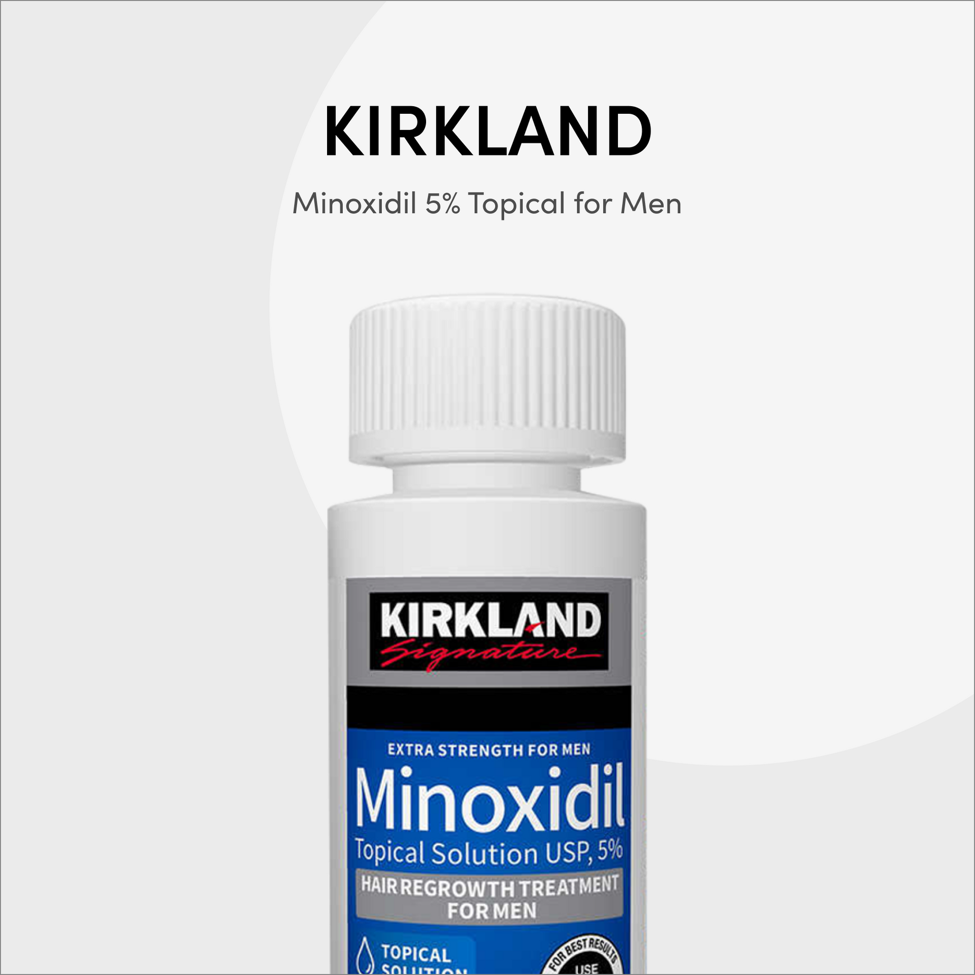 kirkland minoxidil 5% topisk til mænd 6