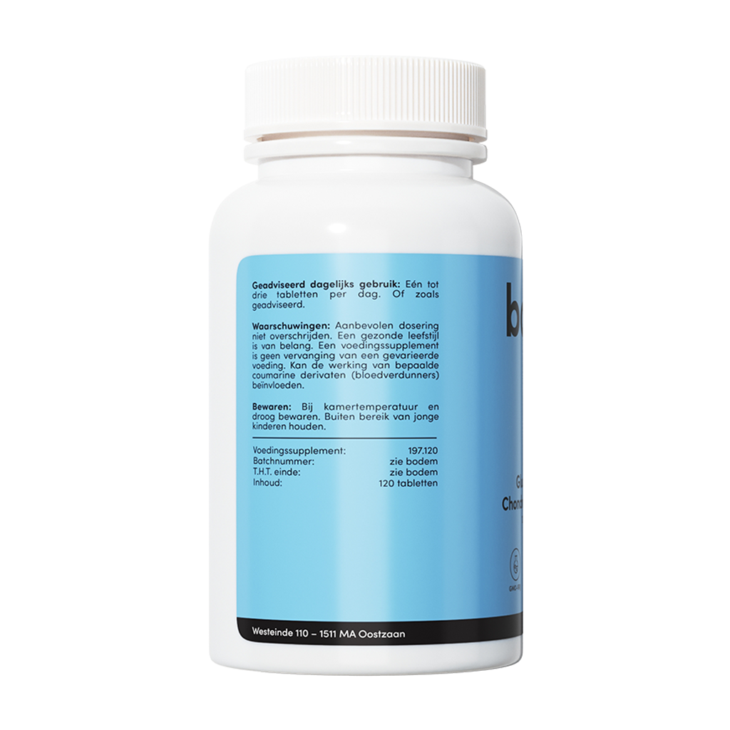 Bono Glucosamin Chondroitin MSM (120 tabletter) back
