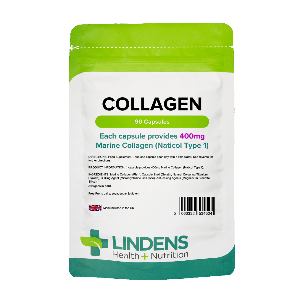 Lindens Kollagen 400mg (90 kapsler) front