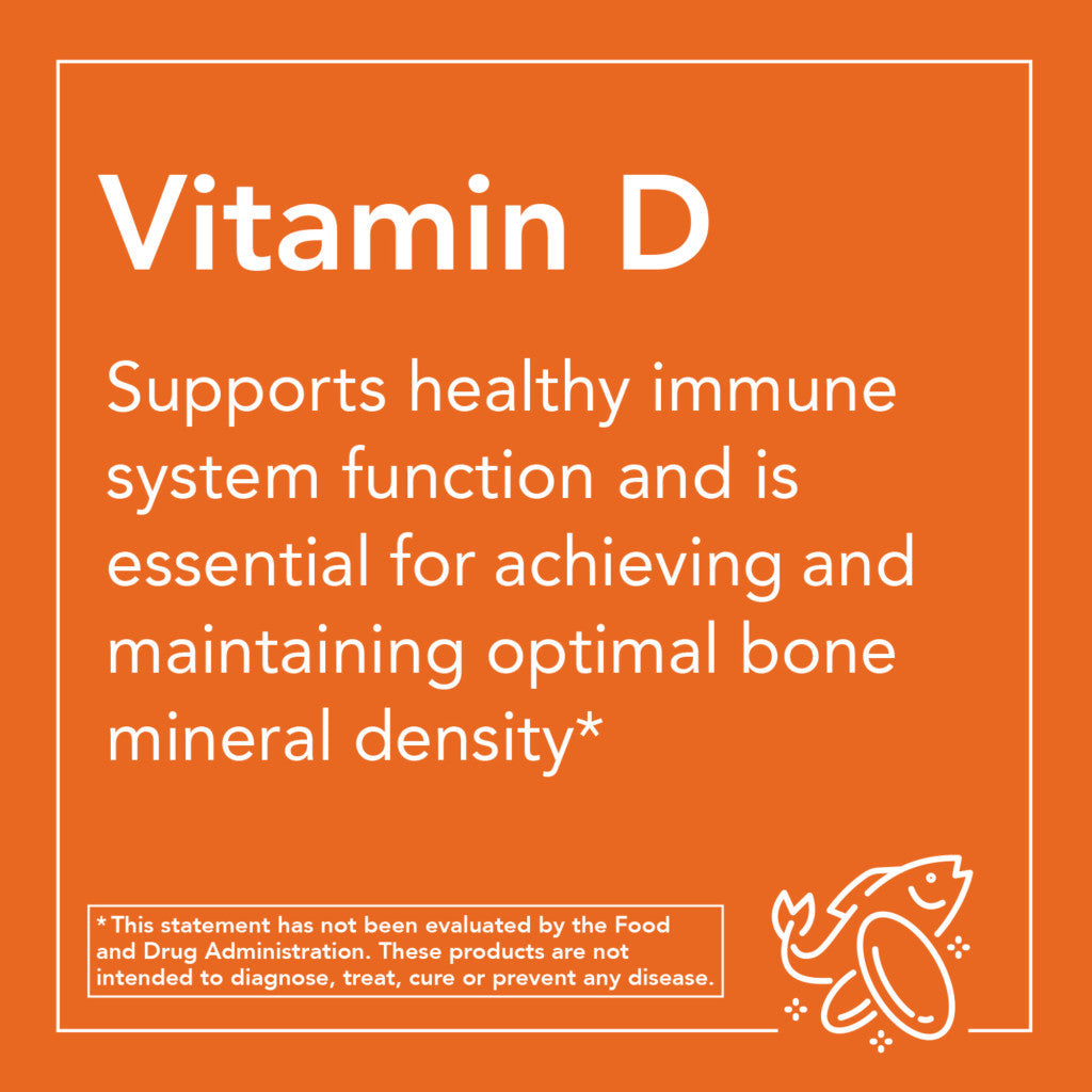NOW Foods D3-vitamin-dråber (59 ml.) vitamin d
