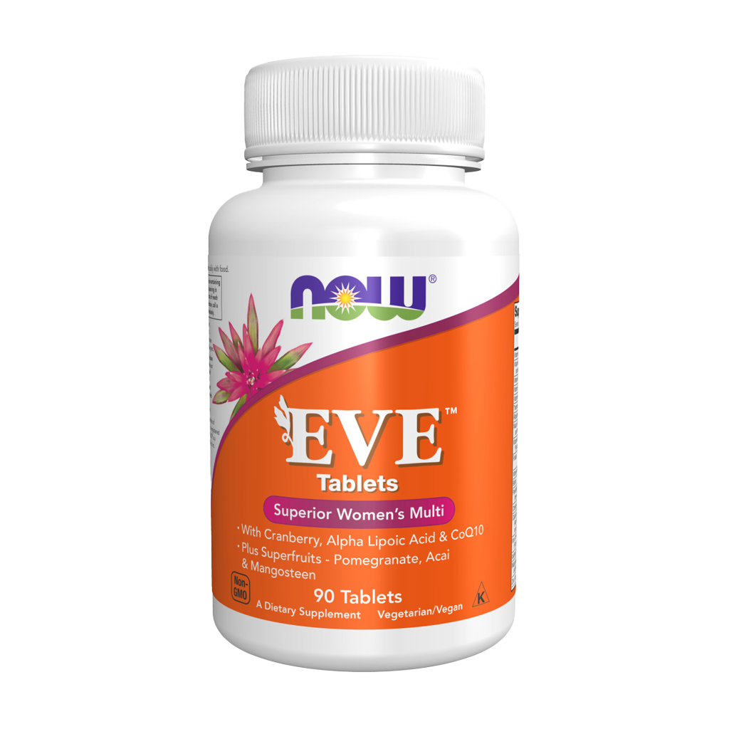 now foods eve multivitamin til kvinder tabletten 1