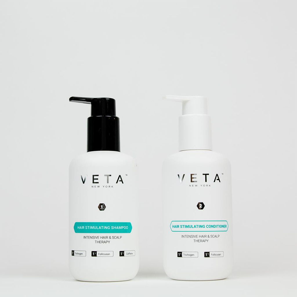 VETA shampoo + conditioner rejsesæt (2x 100 ml.) top down
