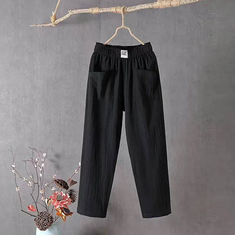 Product Image for Women's Loose Pants, Black / XL
