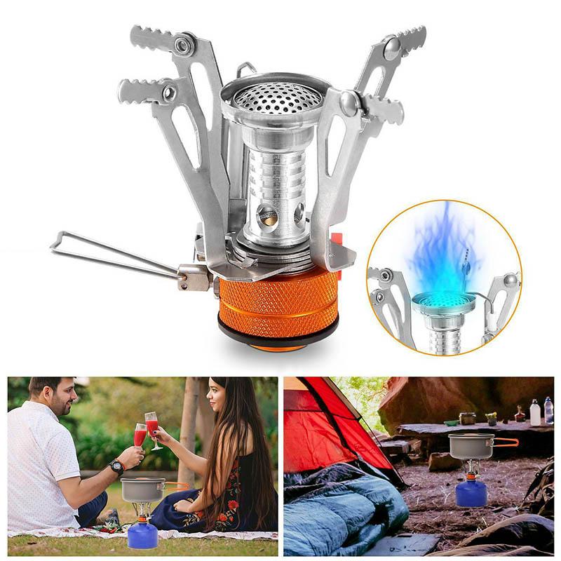 Product Image for Ultraleichter tragbarer Campingkocher, Schwarz