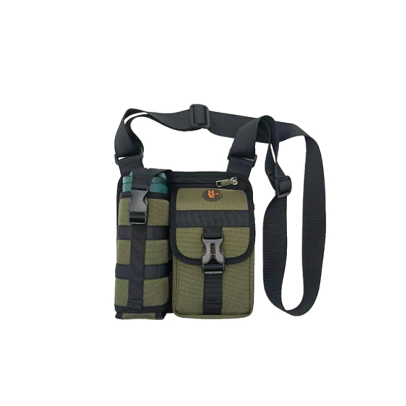 Product Image for Umhängetaschen mit Wasserflaschenhalter, Armeewaldgrün