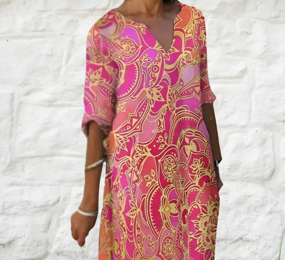 Product Image for Stilvolles Kleid für Damen, Rot / M