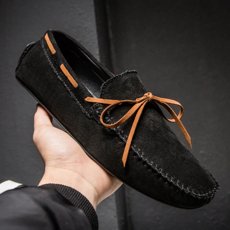 Product Image for Vermont Premium Wildleder Slipper, Schwarz / UK 7.5