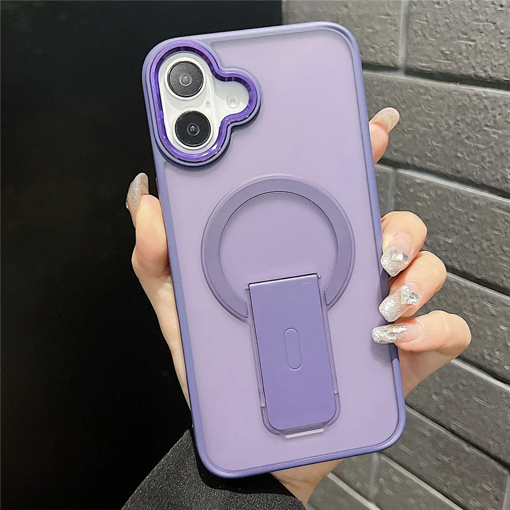 Product Image for Unsichtbare Halterung Matt Hartschale Für iPhone, Für iPhone 13 / Lila