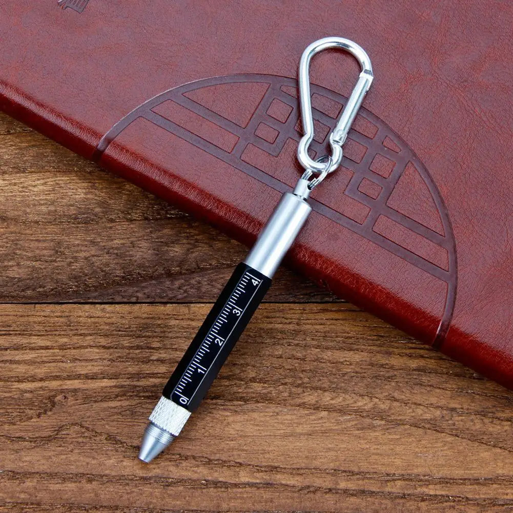 Product Image for 6in1 Pocket Pro Multi-Stift Werkzeugset Schlüsselanhänger, oval blau