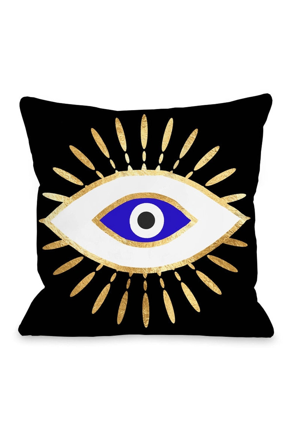Product Image for Tribal Hamsa Trippy Kissenbezug, 45 cm Leinenbezug / E
