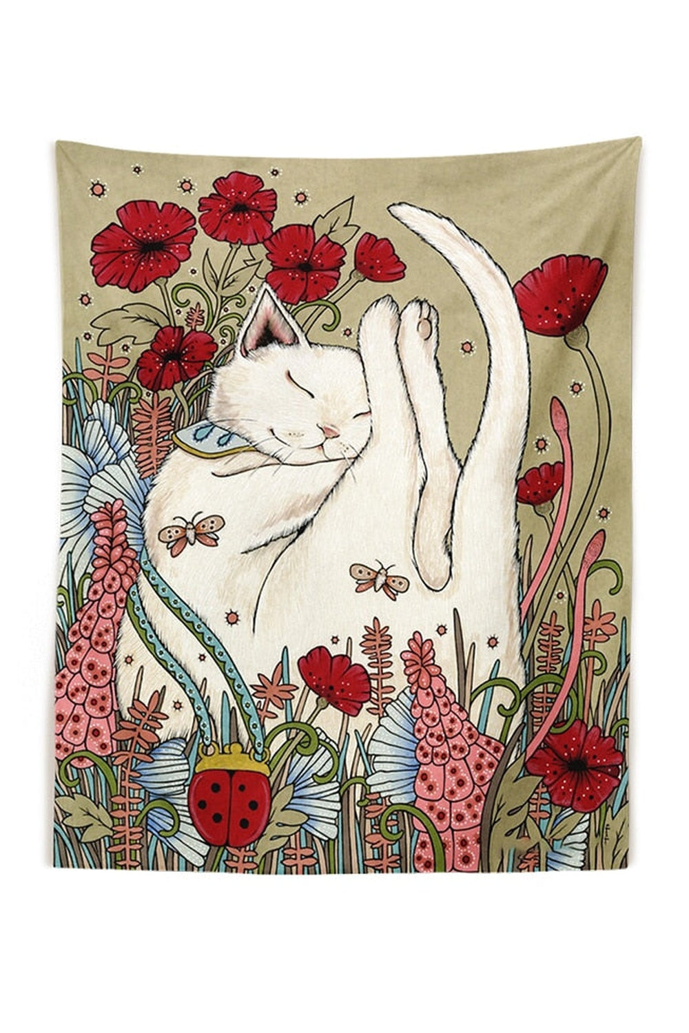 Product Image for Süßes Katzen-Themen Wandteppich, 150x200cm / 3