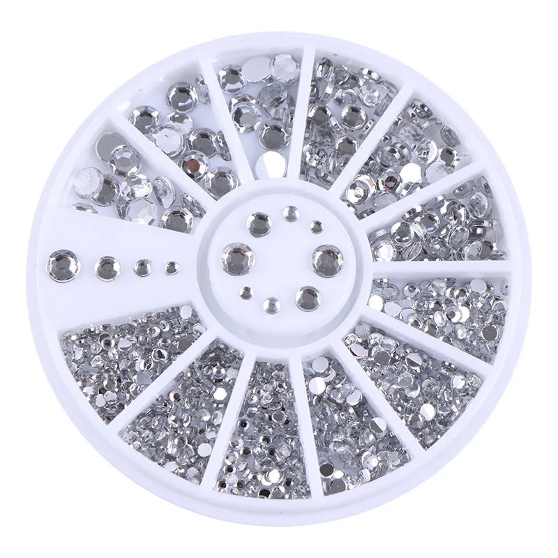 Product Image for Sandsberg |1Box Nagel Strass Kleine Unregelmäßige Perlen Mischfarben Stein Maniküre 3D Nagel Dekoration In Rad Nägel Zubehör Maniküren, STIL-01