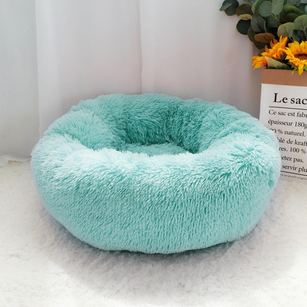 Product Image for Sandsberg | Plush Paradise Haustierbett - Ultimative Gemütliche Rückzugstätte, Grün / Durchmesser 80cm / Overzees