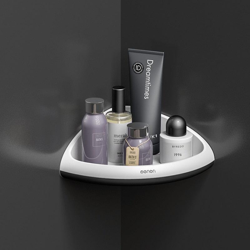 Product Image for Sandsberg | Chic Geometrische Driehoekige Badkamer Wand Organizer: Luxe Opbergoplossing, Schwarz-B / SPANJE